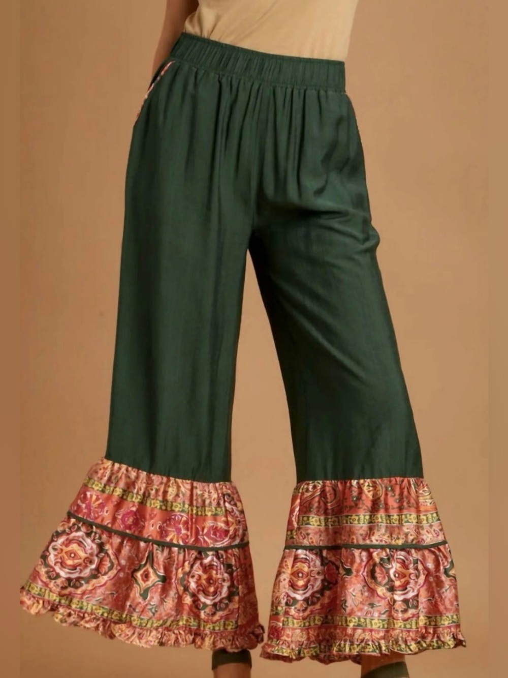 Bohemian Umgee USA flowy pants